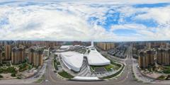 成都市_ 简阳市_ 石桥街道_柔道馆_12环内车检人检通道鸟瞰_26